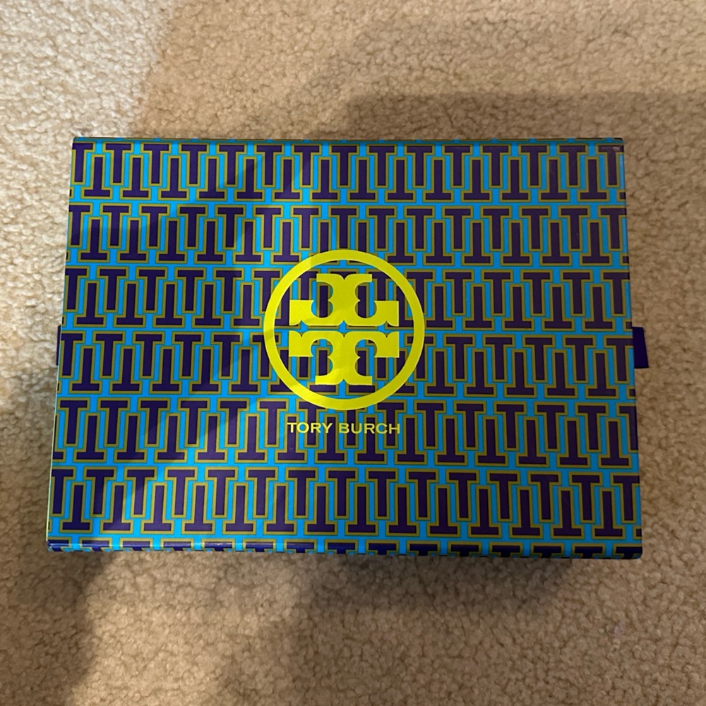 Tory Burch Hard Box with Pull tabs